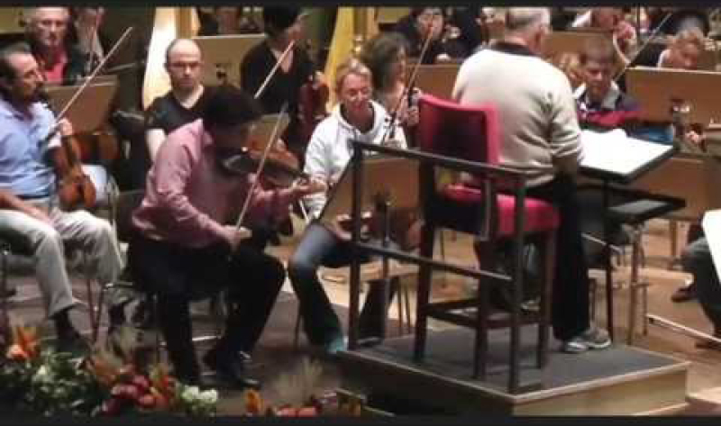 R. Strauss Ein Heldenleben - solo violin