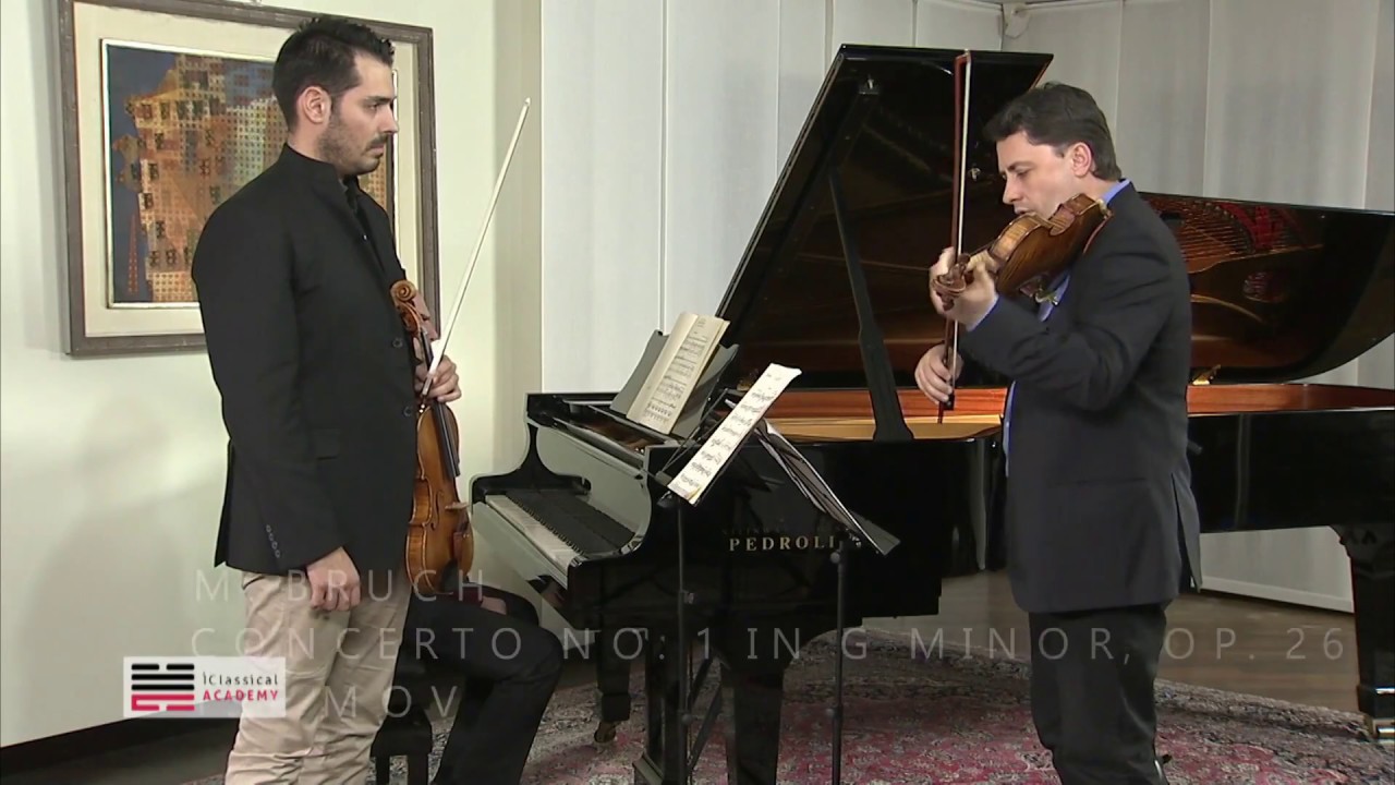 M. Bruch violin lesson 